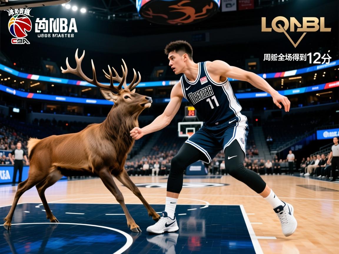 雄鹿遭逆转击败独行侠，周琦全场得到12分