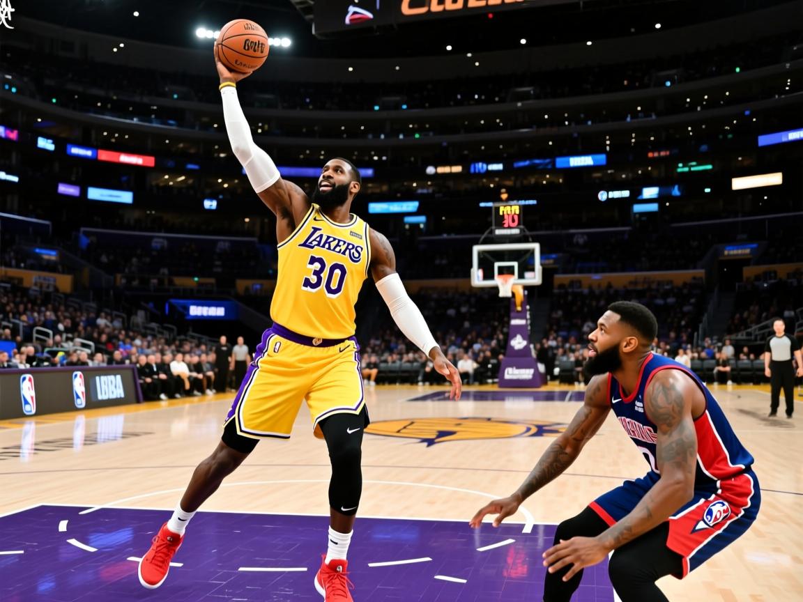 詹姆斯30分，助湖人击败步行者  第2张