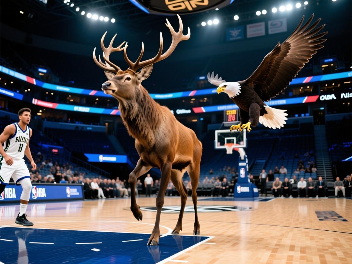 雄鹿队再胜老鹰队，战绩提升至西部第二