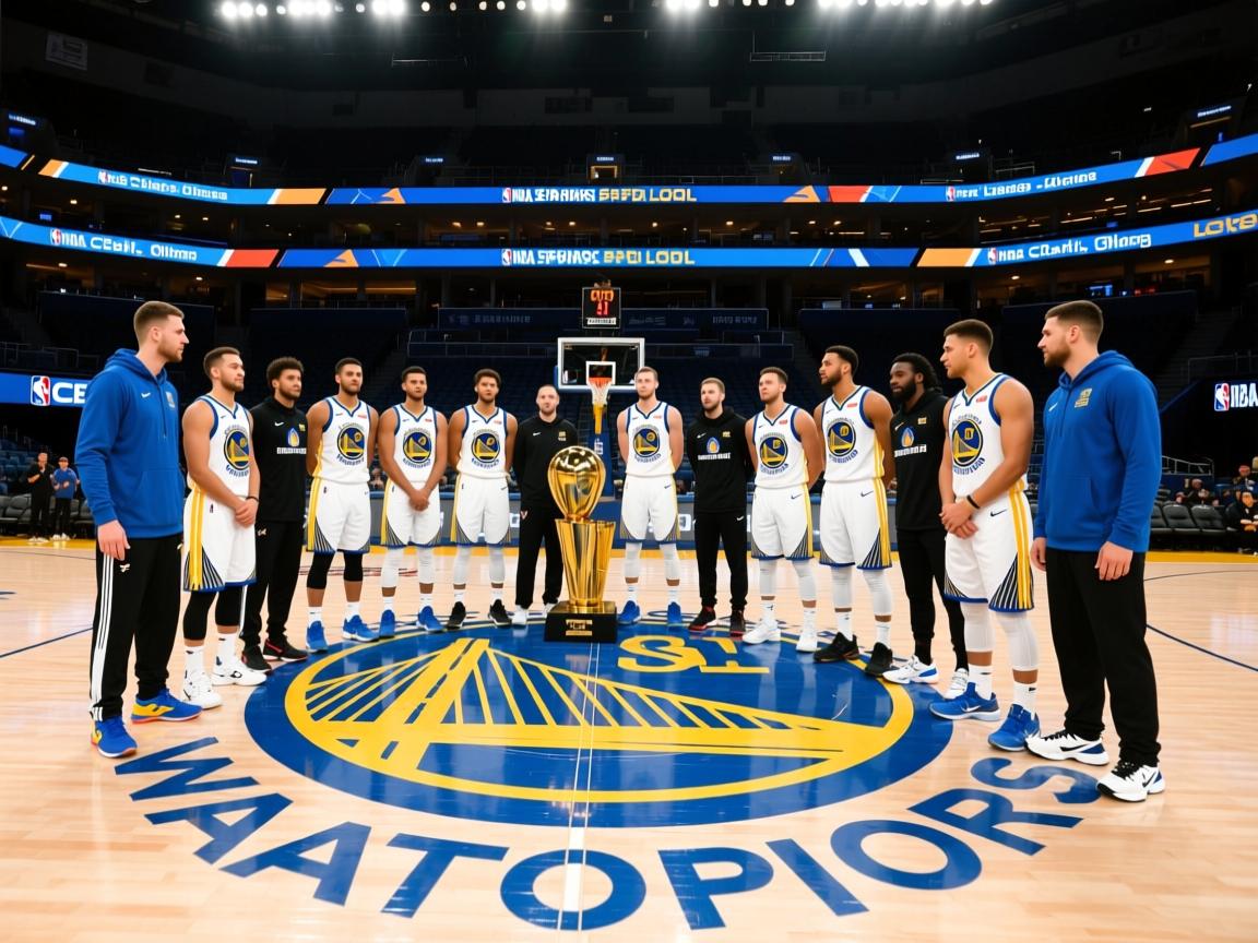 勇士队全队备战季后赛,力争卫冕总冠军 第2张