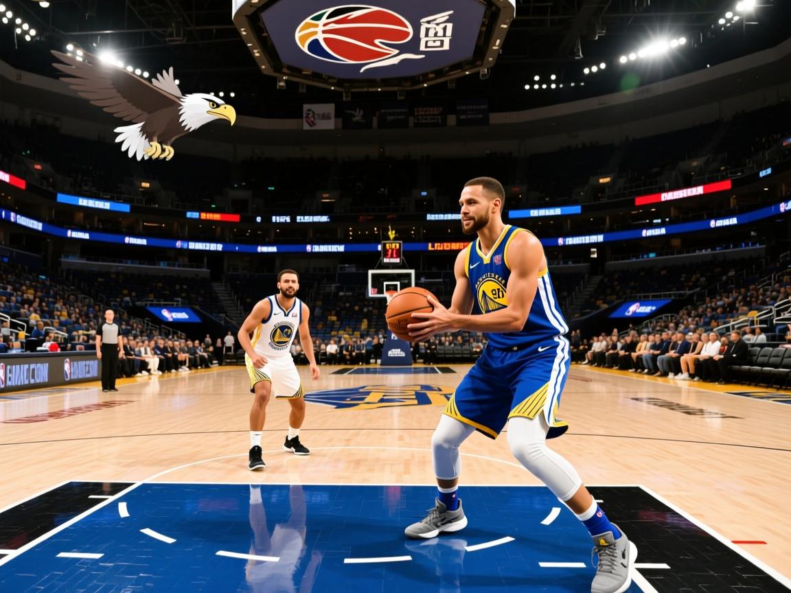 勇士客场击败老鹰，库里砍下36分