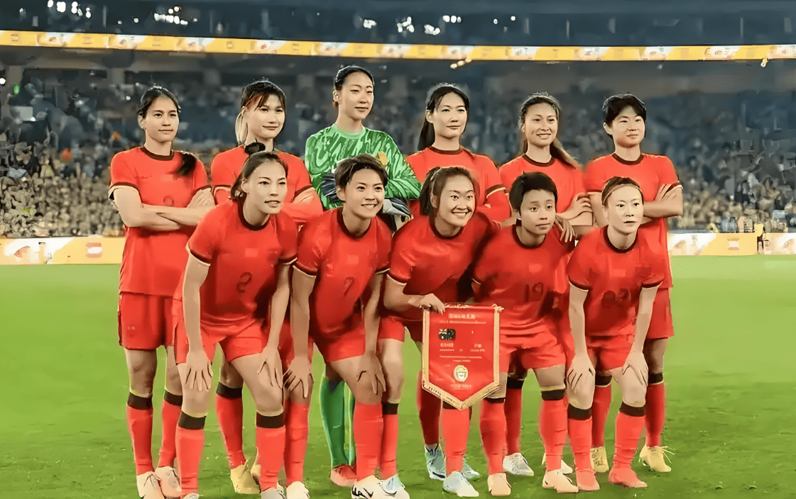 中国女足队员在国际赛场秀出实力